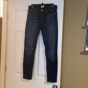 Hudson mid rise skinny jeans